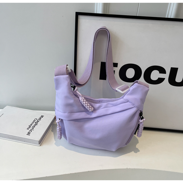 We've got a little purple on the fabric